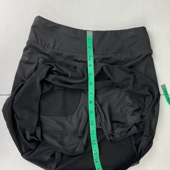 Gg BLUE MOVEMENT SKORT BLACK SPACE DYE XS - Picture 8 of 9